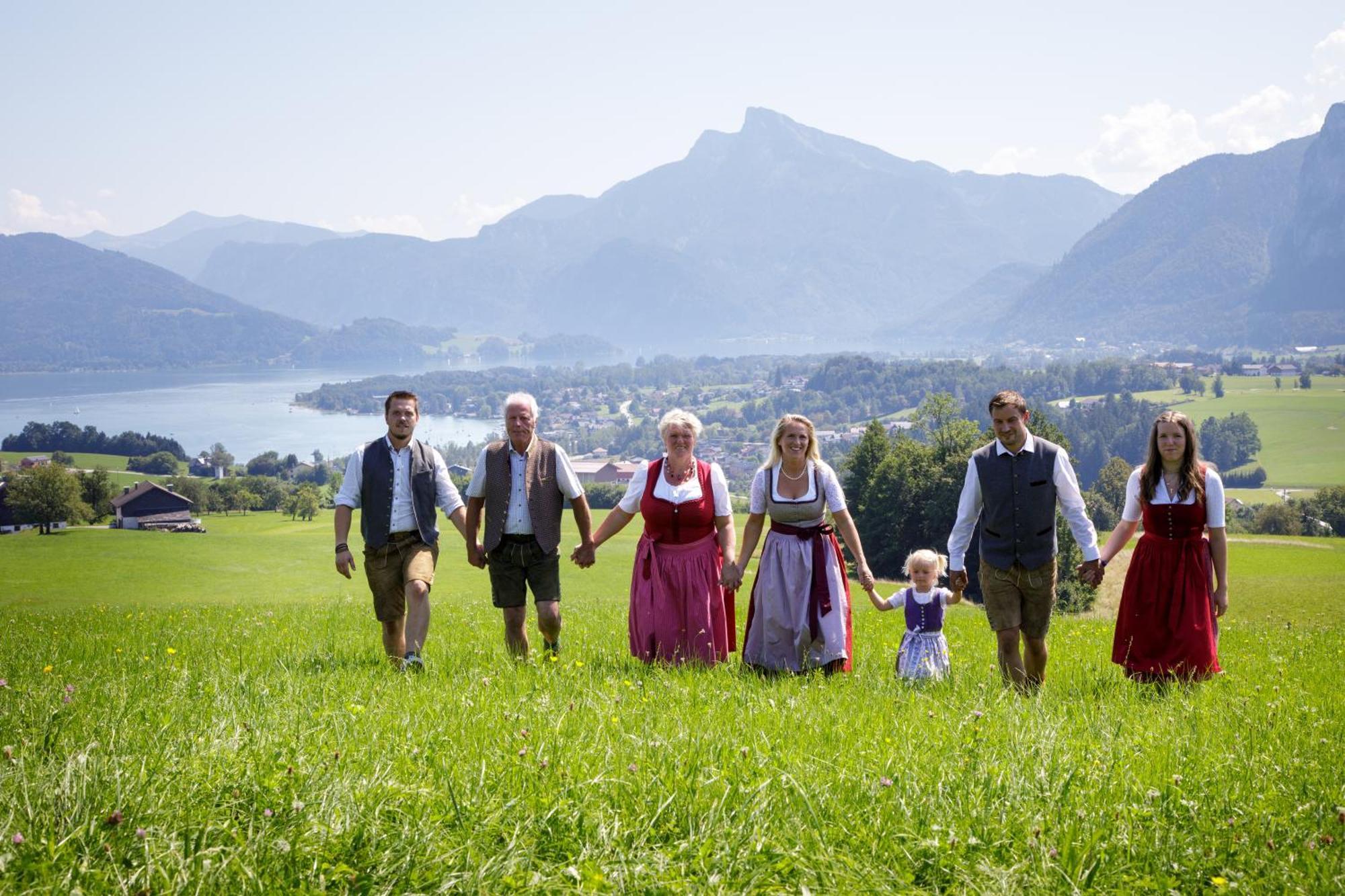 Panorama Hotel Gasthof Leidingerhof Mondsee Eksteriør billede
