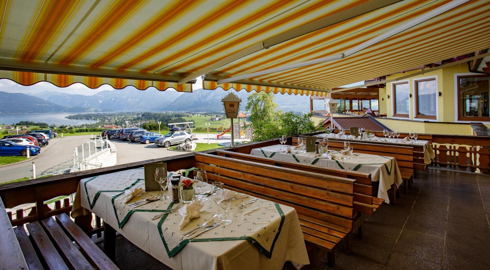 Panorama Hotel Gasthof Leidingerhof Mondsee Eksteriør billede