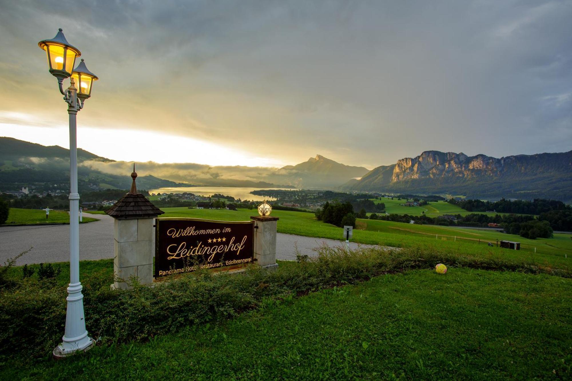 Panorama Hotel Gasthof Leidingerhof Mondsee Eksteriør billede