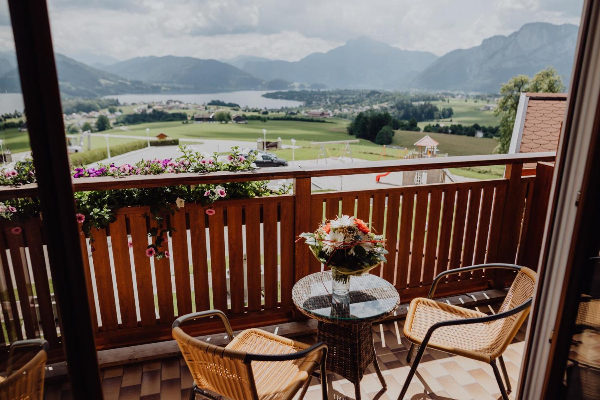 Panorama Hotel Gasthof Leidingerhof Mondsee Eksteriør billede
