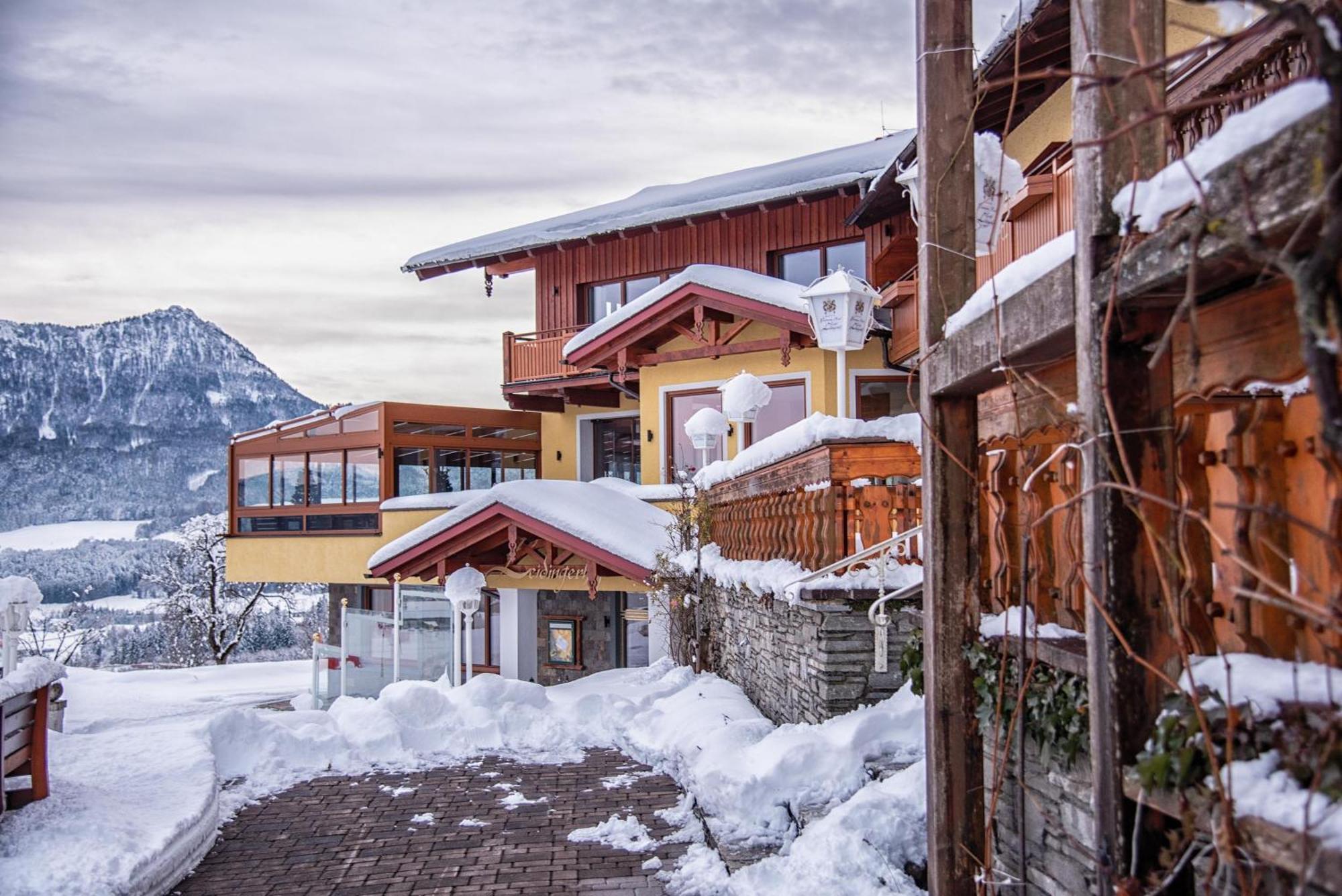 Panorama Hotel Gasthof Leidingerhof Mondsee Eksteriør billede