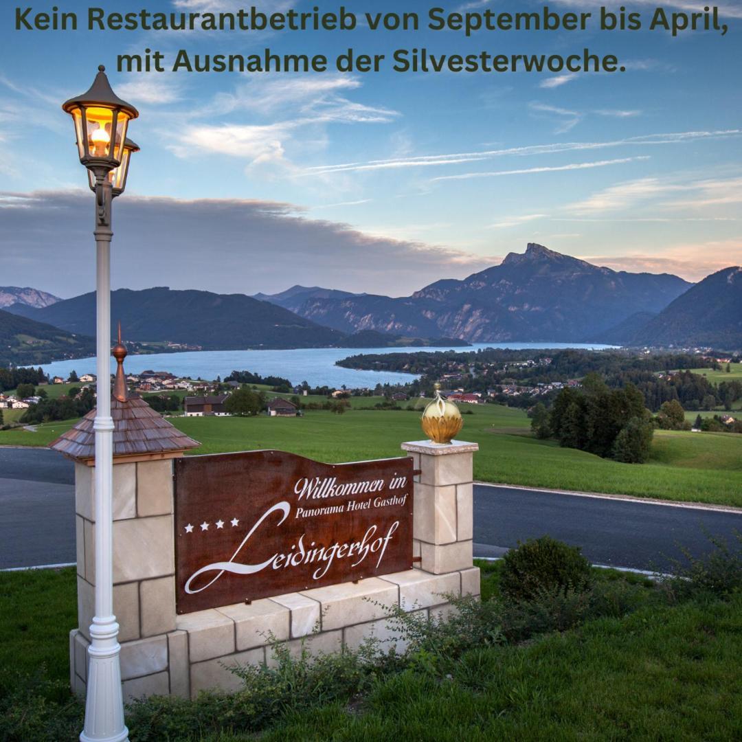 Panorama Hotel Gasthof Leidingerhof Mondsee Eksteriør billede